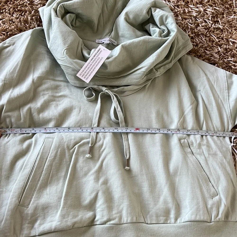 young fabulous & broke Sweatshirt in Green Size M - Picture 5 of 7